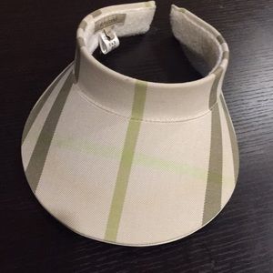 Burberry sun visor golf hat